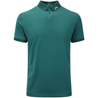 J.Lindeberg Golf Shirt - KV Print Regular Fit - Forest Biome AW26