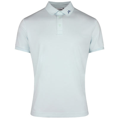 J.Lindeberg Golf Shirt - KV Print Regular Fit - Skylight SS26