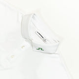 J.Lindeberg Golf Shirt - KV Print Regular Fit - White SS26