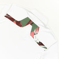J.Lindeberg Golf Shirt - KV Print Regular Fit - White SS26