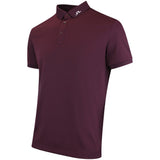 J.Lindeberg Golf Shirt - KV Print Regular Fit - Winetasting AW26