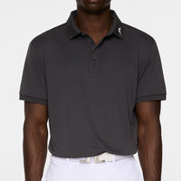 J.Lindeberg Golf Shirt - KV Regular Fit - Asphalt AW25