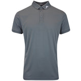 J.Lindeberg Golf Shirt - KV Regular Fit - Asphalt AW25