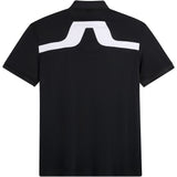 J.Lindeberg Golf Shirt - KV Regular Fit - Black AW26