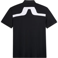J.Lindeberg Golf Shirt - KV Regular Fit - Black AW26