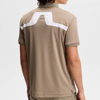 J.Lindeberg Golf Shirt - KV Regular Fit - Brindle SS26