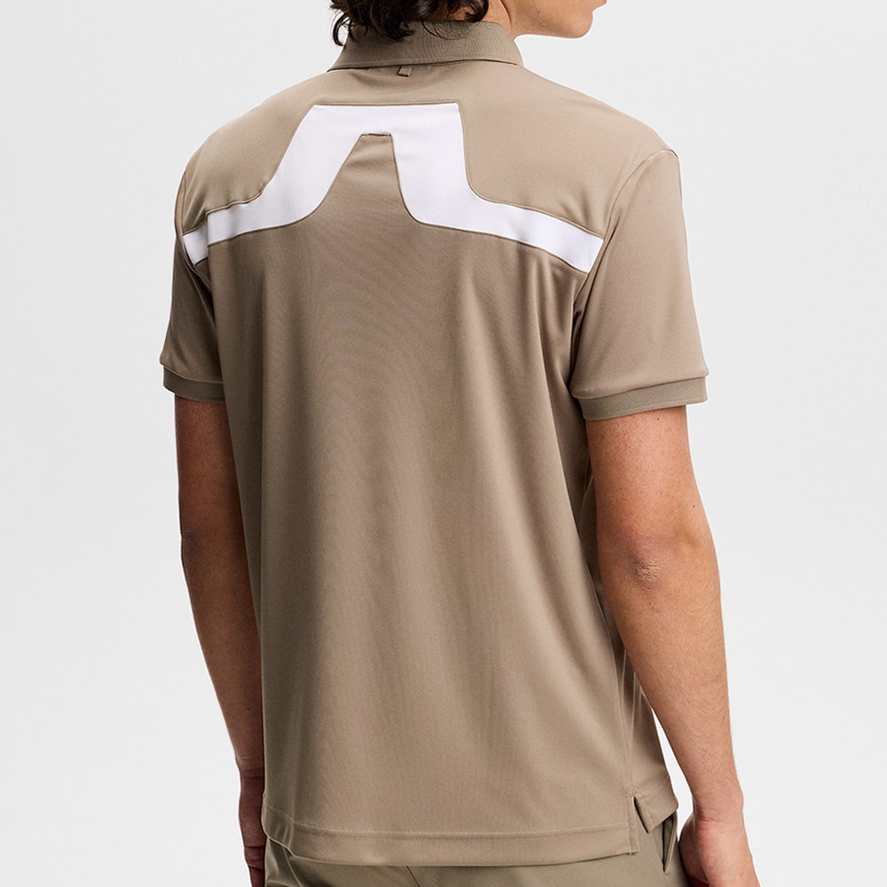 J.Lindeberg Golf Shirt - KV Regular Fit - Brindle SS26