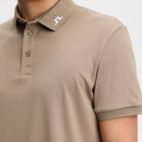 J.Lindeberg Golf Shirt - KV Regular Fit - Brindle SS26