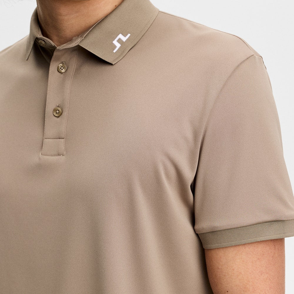 J.Lindeberg Golf Shirt - KV Regular Fit - Brindle SS26