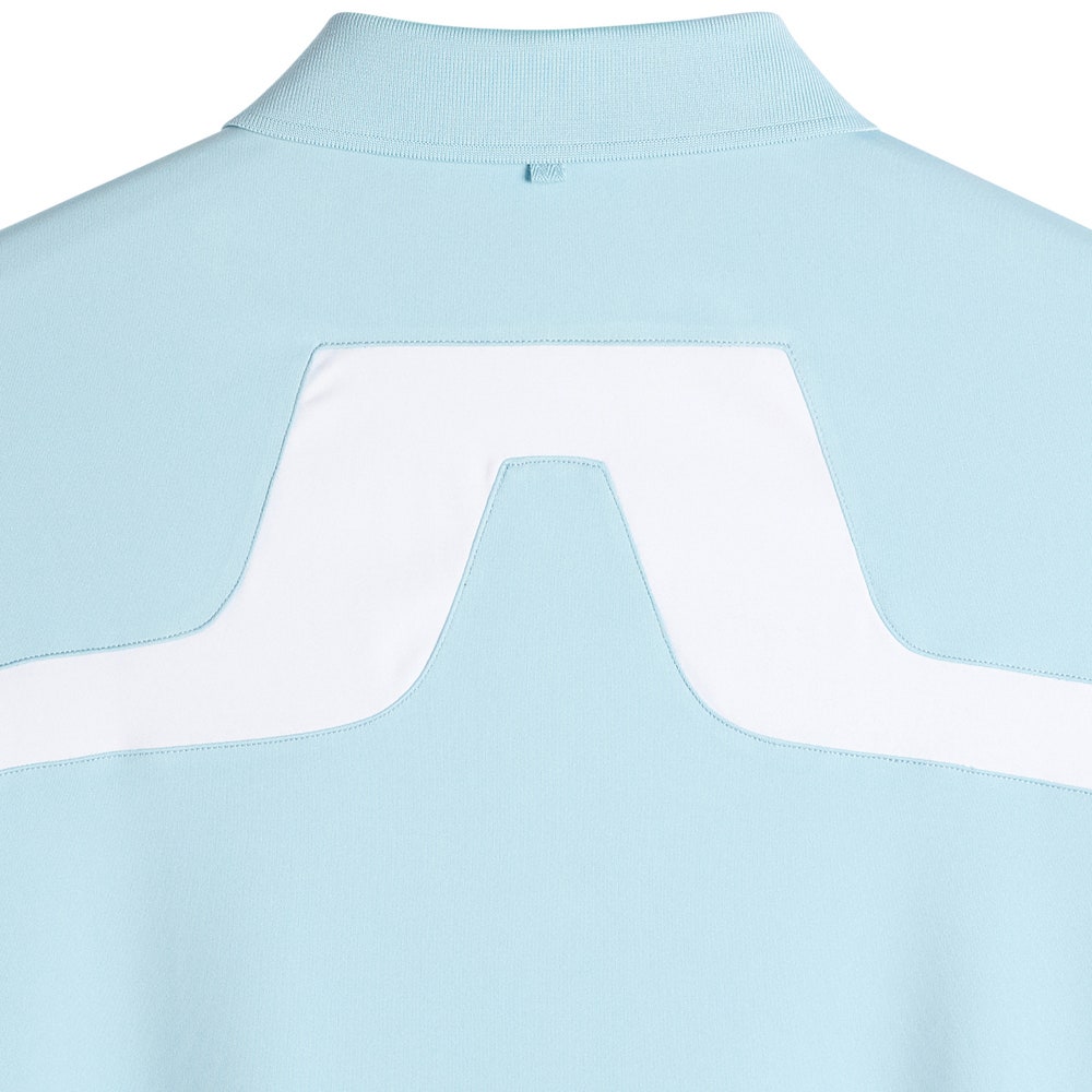 J.Lindeberg Golf Shirt - KV Regular Fit - Forget-Me-Not SS26