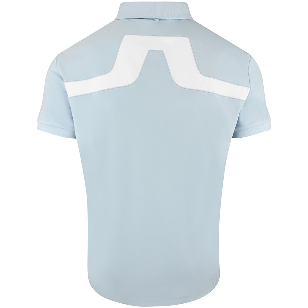 J.Lindeberg Golf Shirt - KV Regular Fit - Forget-Me-Not SS26