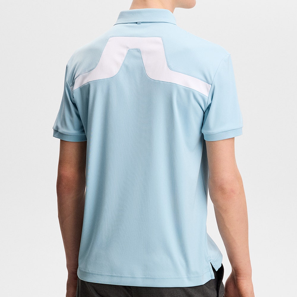 J.Lindeberg Golf Shirt - KV Regular Fit - Forget-Me-Not SS26