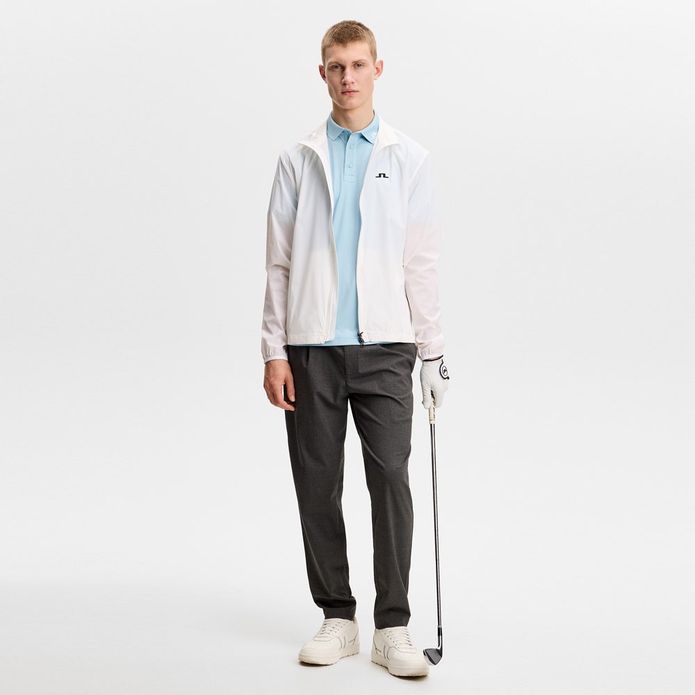 J.Lindeberg Golf Shirt - KV Regular Fit - Forget-Me-Not SS26