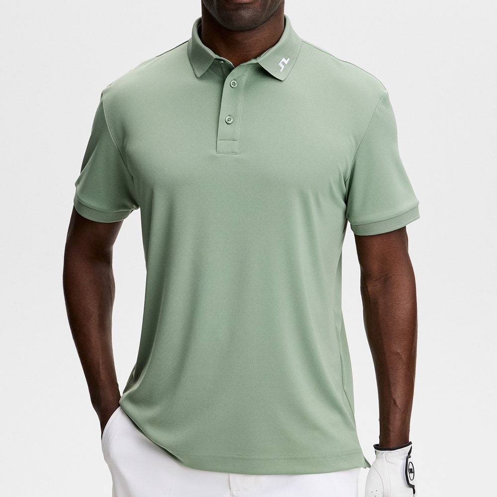 J.Lindeberg Golf Shirt - KV Regular Fit - Hedge Green SS26