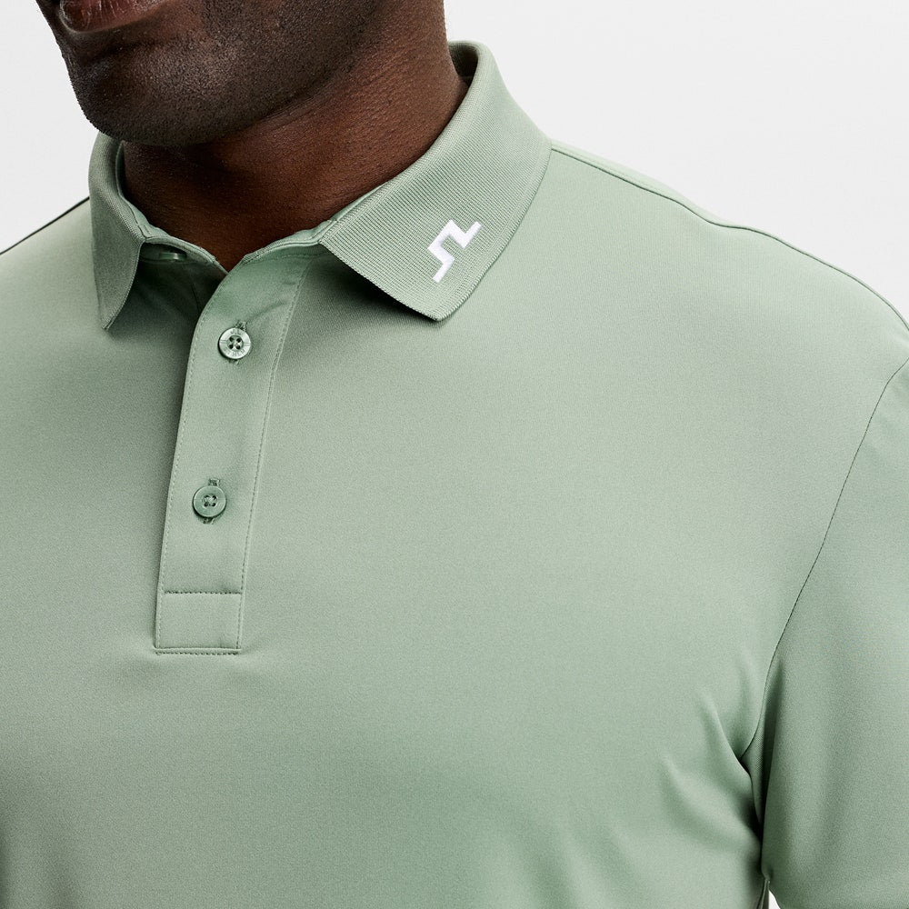 J.Lindeberg Golf Shirt - KV Regular Fit - Hedge Green SS26