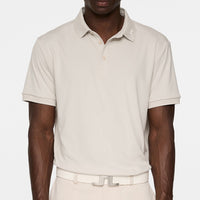 J.Lindeberg Golf Shirt - KV Regular Fit - Moonbeam AW25