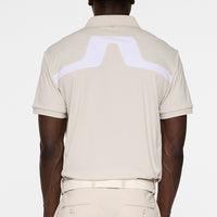 J.Lindeberg Golf Shirt - KV Regular Fit - Moonbeam AW25