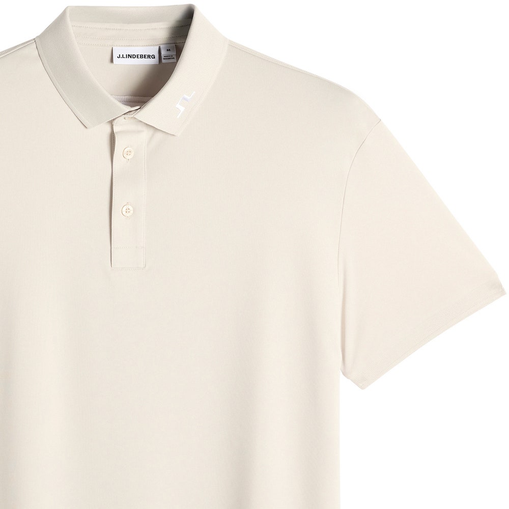 J.Lindeberg Golf Shirt - KV Regular Fit - Moonbeam SS26