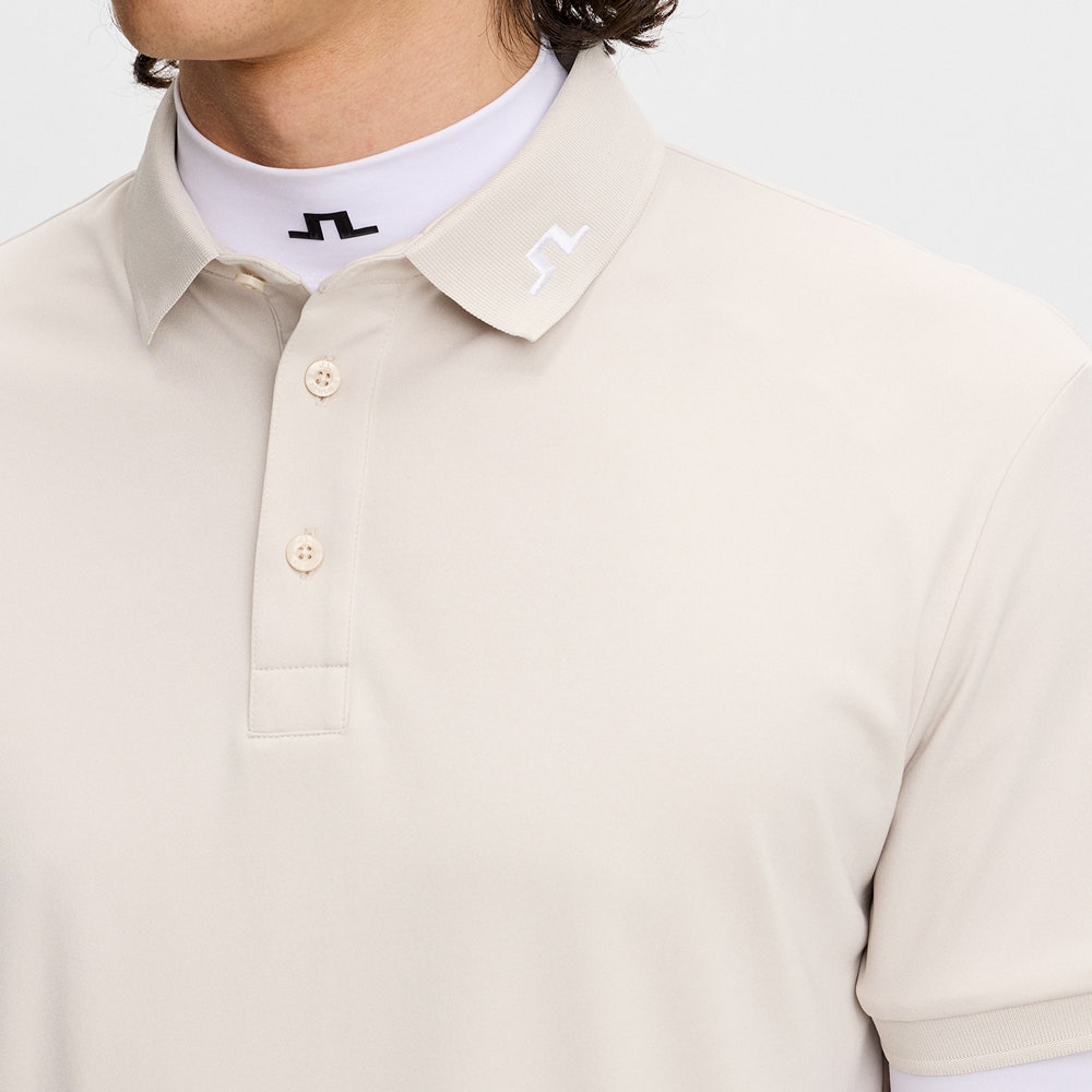 J.Lindeberg Golf Shirt - KV Regular Fit - Moonbeam SS26