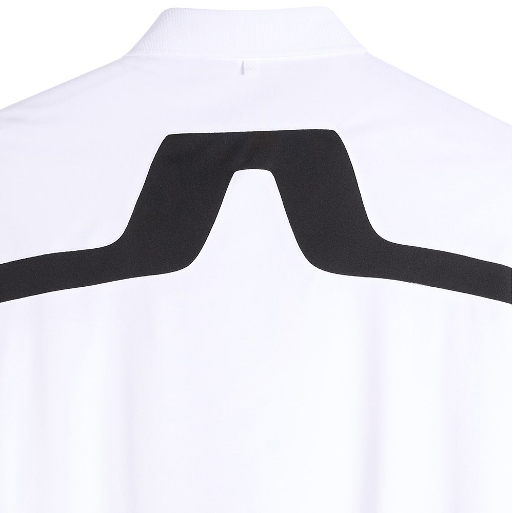 J.Lindeberg Golf Shirt - KV Regular Fit - White AW26