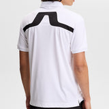 J.Lindeberg Golf Shirt - KV Regular Fit - White AW26