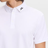 J.Lindeberg Golf Shirt - KV Regular Fit - White AW26
