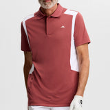J.Lindeberg Golf Shirt - Legacy Regular Fit - Apple Butter SS26
