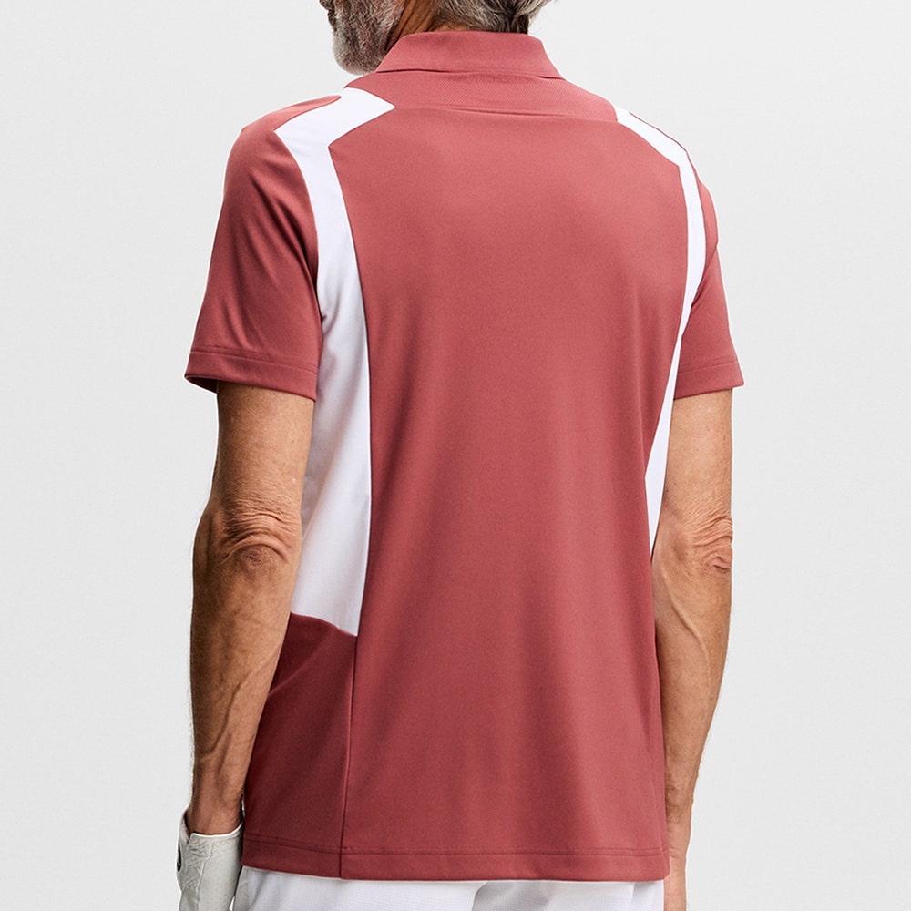 J.Lindeberg Golf Shirt - Legacy Regular Fit - Apple Butter SS26