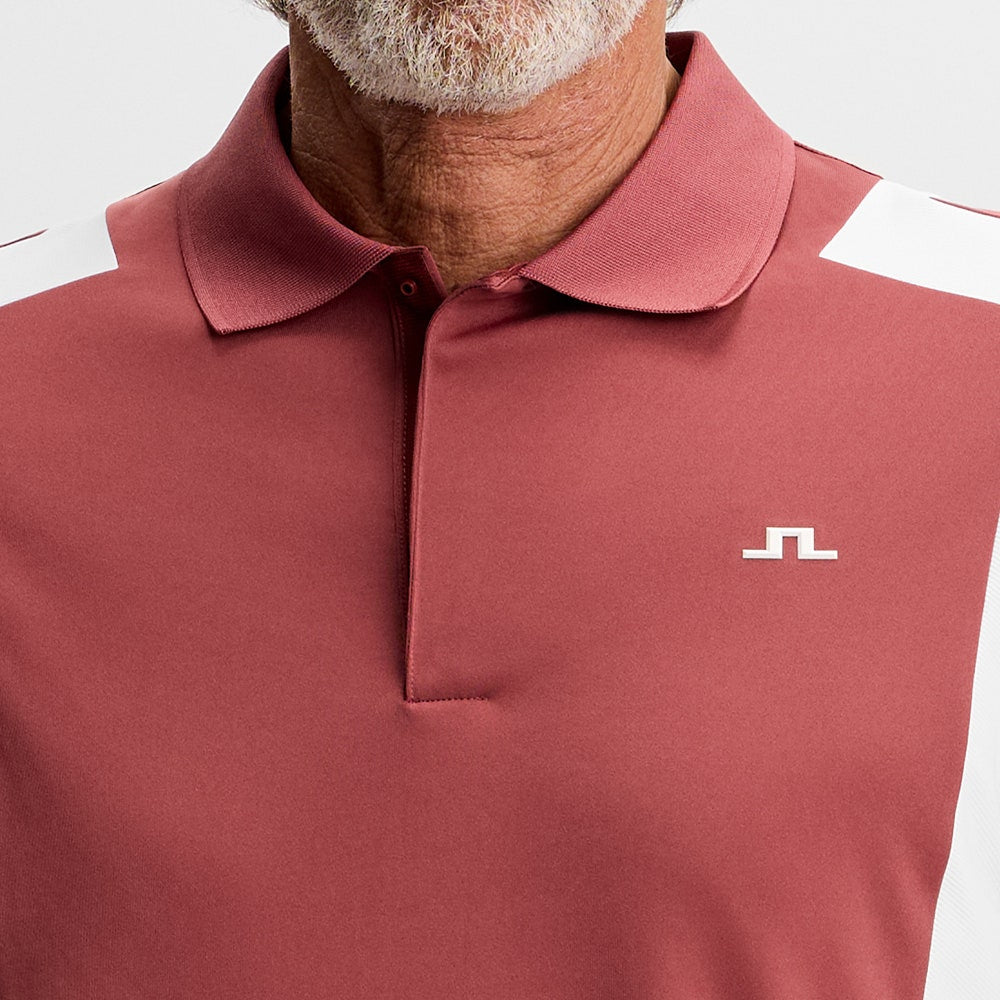 J.Lindeberg Golf Shirt - Legacy Regular Fit - Apple Butter SS26
