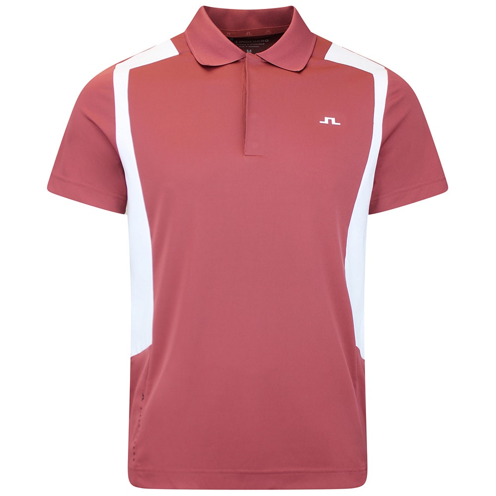 J.Lindeberg Golf Shirt - Legacy Regular Fit - Apple Butter SS26
