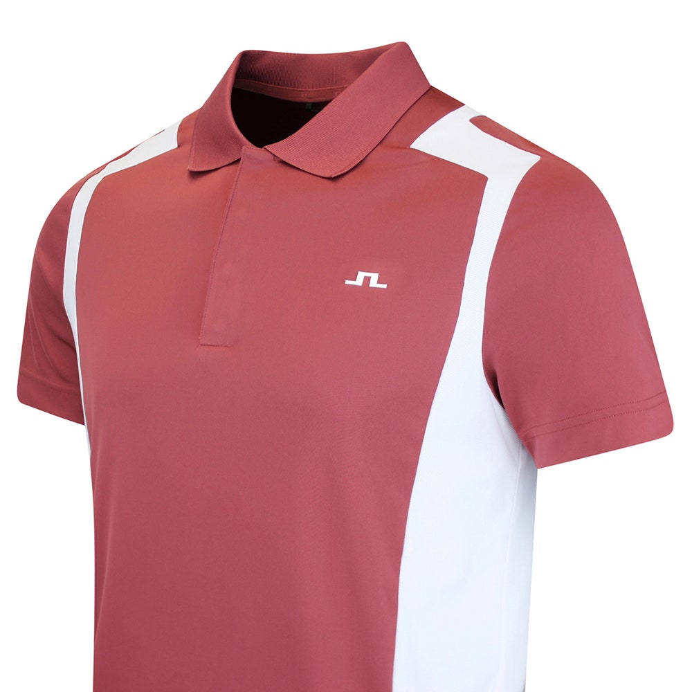 J.Lindeberg Golf Shirt - Legacy Regular Fit - Apple Butter SS26