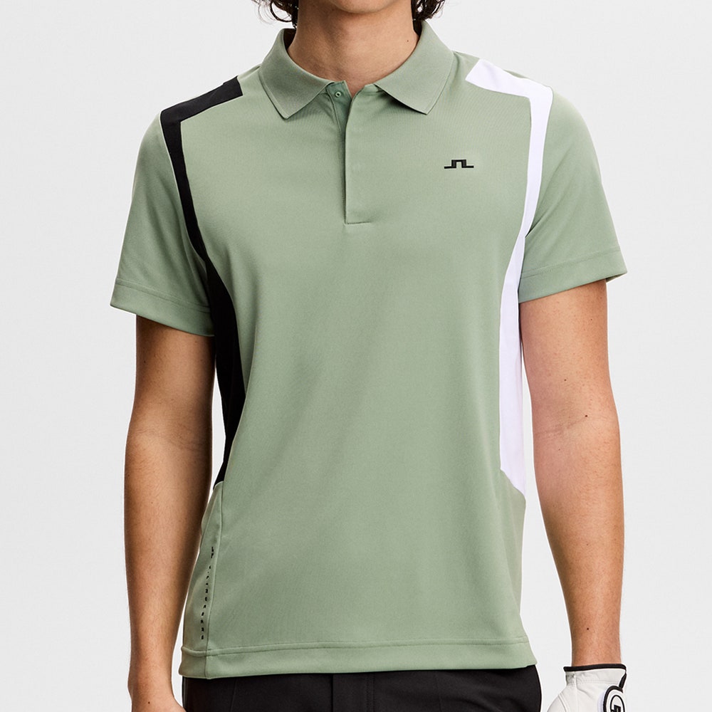 J.Lindeberg Golf Shirt - Legacy Regular Fit - Hedge Green SS26