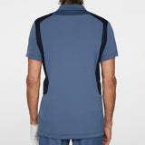 J.Lindeberg Golf Shirt - Legacy Regular Fit - Vintage Indigo AW25
