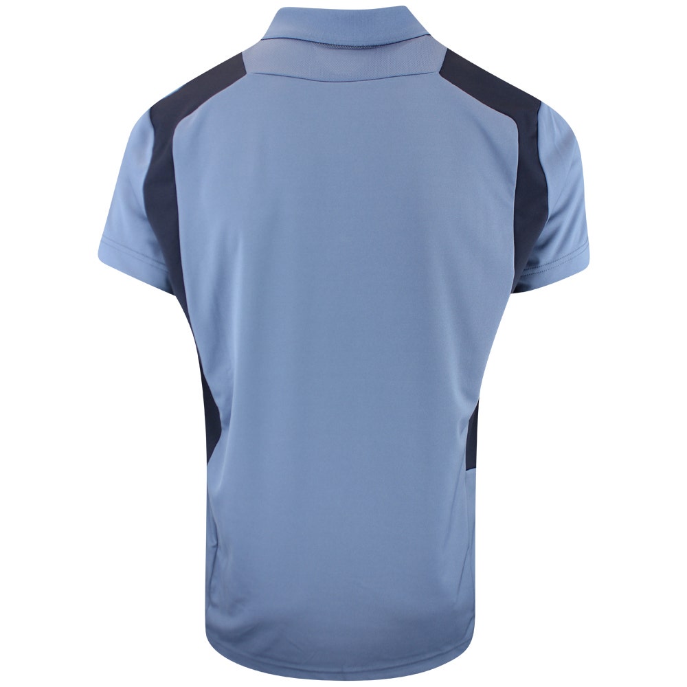 J.Lindeberg Golf Shirt - Legacy Regular Fit - Vintage Indigo AW25