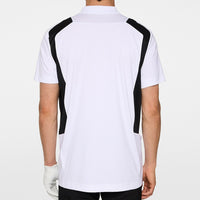 J.Lindeberg Golf Shirt - Legacy Regular Fit - White AW25