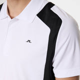 J.Lindeberg Golf Shirt - Legacy Regular Fit - White AW25