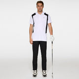 J.Lindeberg Golf Shirt - Legacy Regular Fit - White AW25