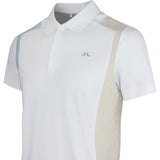 J.Lindeberg Golf Shirt - Legacy Regular Fit - White SS26