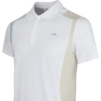 J.Lindeberg Golf Shirt - Legacy Regular Fit - White SS26