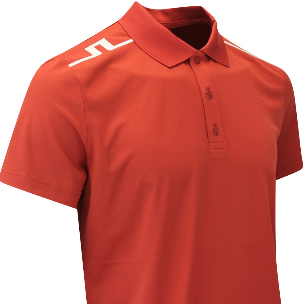 J.Lindeberg Golf Shirt - Lionel Regular Fit - Bossa Nova AW25