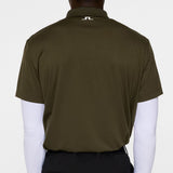 J.Lindeberg Golf Shirt - Lionel Regular Fit - Forest Green AW25