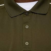J.Lindeberg Golf Shirt - Lionel Regular Fit - Forest Green AW25