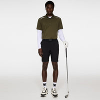 J.Lindeberg Golf Shirt - Lionel Regular Fit - Forest Green AW25