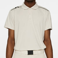 J.Lindeberg Golf Shirt - Lionel Regular Fit - Moonbeam AW25