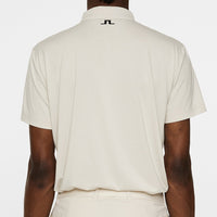 J.Lindeberg Golf Shirt - Lionel Regular Fit - Moonbeam AW25