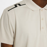 J.Lindeberg Golf Shirt - Lionel Regular Fit - Moonbeam AW25