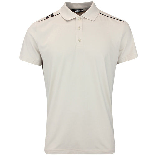 J.Lindeberg Golf Shirt - Lionel Regular Fit - Moonbeam AW25