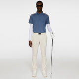 J.Lindeberg Golf Shirt - Lionel Regular Fit - Vintage Indigo AW25