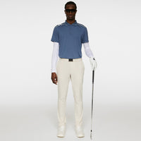 J.Lindeberg Golf Shirt - Lionel Regular Fit - Vintage Indigo AW25