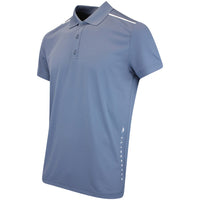 J.Lindeberg Golf Shirt - Lionel Regular Fit - Vintage Indigo AW25
